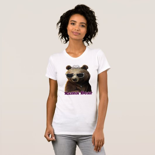 Queen Mama Bear T-Shirt (Vorne ganz)