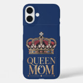 Queen Mama Crown Case-Mate iPhone Hülle (Rückseite)