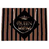 Queen Mama Gift Bag Große Geschenktüte (Vorderseite)