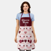 Queen Mama Hearts Schürze (Getragen)