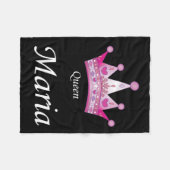 Queen maria wirft dekorative Fleecedecke (Vorderseite (Horizontal))