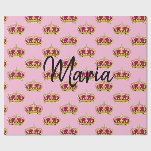 Queen Maria Wrapping Paper Geschenkpapier (Flach)