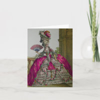 Queen Marie Antoinette ~ Karte / Einladungen