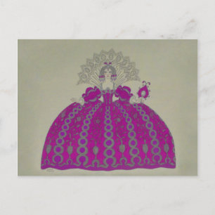 Queen Marie Antoinette ~ Postcard / Einladungen