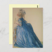 Queen Marie Antoinette ~ Postcard Postkarte (Vorne/Hinten)