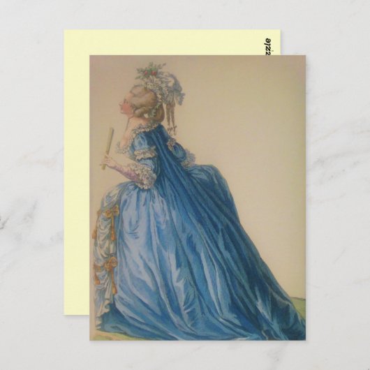 Queen Marie Antoinette ~ Postcard Postkarte (Vorne/Hinten)