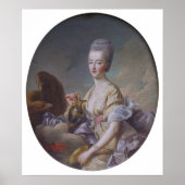 Queen Marie Antoinette von François Hubert Drouais Poster (Vorne)