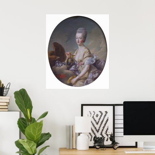 Queen Marie Antoinette von François Hubert Drouais Poster (Heimbüro)