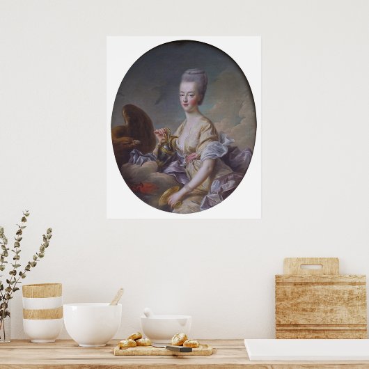 Queen Marie Antoinette von François Hubert Drouais Poster (Küche)