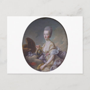 Queen Marie Antoinette von François Hubert Drouais Postkarte