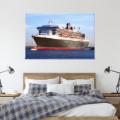 Queen Mary 2 Cruise Ship Leinwanddruck (Insitu (Schlafzimmer))