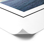 Queen Mary 2 Cruise Ship Poster (Ecke)