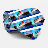 QUEEN MARY 2 KRAWATTE (Gerollt)