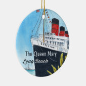 Queen Mary Long Beach Ornament (Rechts)