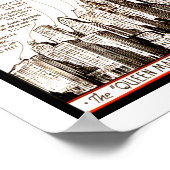 Queen Mary Vergleichstabelle Poster (Ecke)