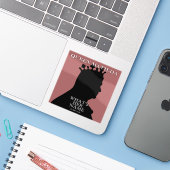 Queen Matilda Sticker (Laptop mit iPhone)