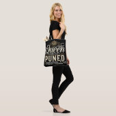 Queen Mindset – Für Selbstvertrauen optimierte Tot Tasche (Am Model)