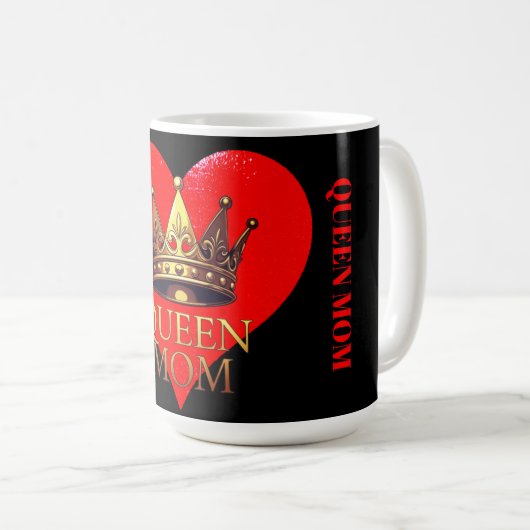 QUEEN MOM KAFFEETASSE (VorderseiteRechts)