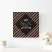 Queen Mom Wall Clock Quadratische Wanduhr (Zuhause)