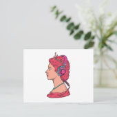 Queen Musik Feiertagspostkarte (Stehend Vorderseite)