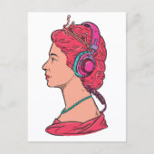 Queen-Musik Postkarte (Vorderseite)