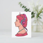 Queen-Musik Postkarte (Stehend Vorderseite)