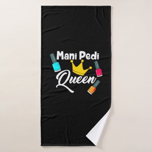 Queen Nail Artist Badehandtuch (Badehandtuch)