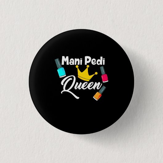 Queen Nail Artist Button (Vorderseite)