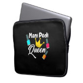 Queen Nail Artist Laptopschutzhülle (Vorderseite Links)