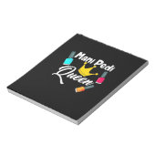 Queen Nail Artist Notizblock (Rotiert)