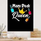 Queen Nail Artist Poster (Küche)