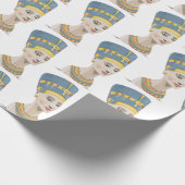 Queen Nefertiti Geschenkpapier (Ecke)