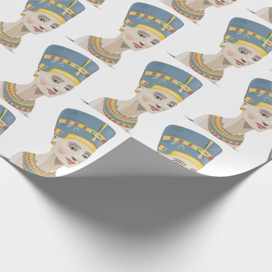 Queen Nefertiti Geschenkpapier (Ecke)