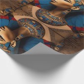 Queen Nefertiti Geschenkpapier (Ecke)