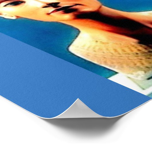 Queen Nefertiti Poster (Ecke)