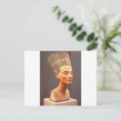 Queen Nefertiti Postkarte (Stehend Vorderseite)