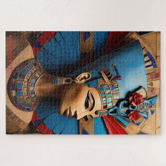 Queen Nefertiti Puzzle (Horizontal)