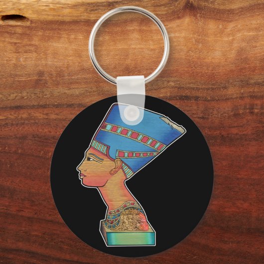Queen Nefertiti Schlüsselanhänger (Vorderseite)