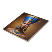 "Queen Nefertiti" Schöne antike afrikanische König Fliese (Seite)