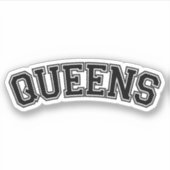 QUEEN, NYC AUFKLEBER (Vorderseite)