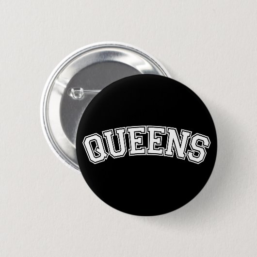 QUEEN, NYC BUTTON (Vorne & Hinten)
