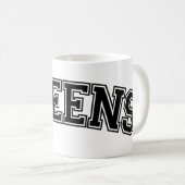 QUEEN, NYC KAFFEETASSE (VorderseiteRechts)