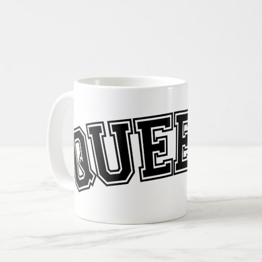 QUEEN, NYC KAFFEETASSE (Vorderseite Links)