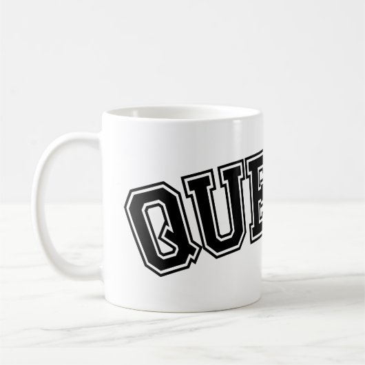 QUEEN, NYC KAFFEETASSE (Links)