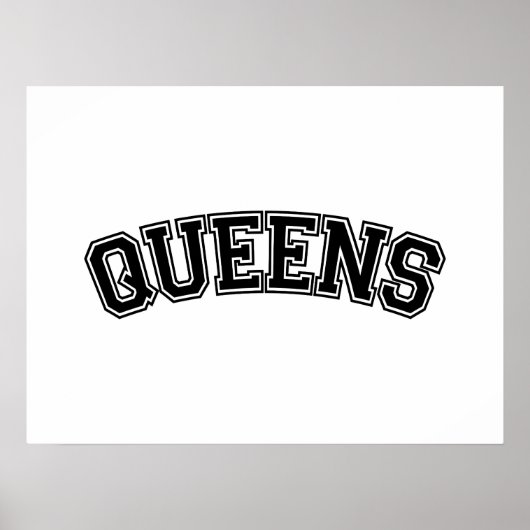 QUEEN, NYC POSTER (Vorne)