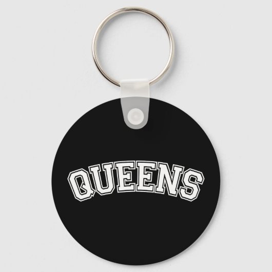 QUEEN, NYC SCHLÜSSELANHÄNGER (Vorderseite)