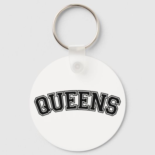 QUEEN, NYC SCHLÜSSELANHÄNGER (Vorderseite)