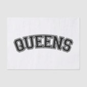 QUEEN, NYC SEIDENPAPIER (Vorderseite)