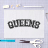 QUEEN, NYC SEIDENPAPIER (Handwerk)