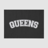 QUEEN, NYC SEIDENPAPIER (Vorderseite)